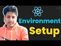 ReactJS Tutorial - 1 | ReactJS Environment Setup | Install NodeJS and VS Code Editor on Windows