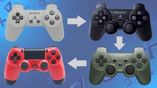 Evolution of Sony Playstation Controllers