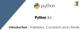 Introduction : Variables, Constants and Literals