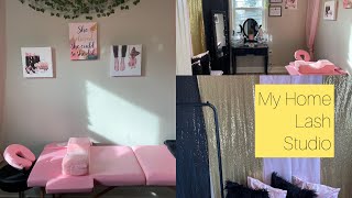 My Home Lash Studio Tour | Dec 2021