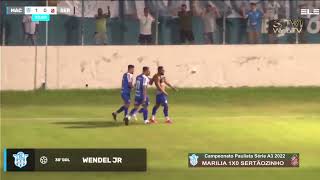 GOL  MARILIA 1X0 SERTÃOZINHO   12 02 2020