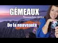 ♊GÉMEAUX Il y a de la nouveauté et quelque chose à fêter ! 