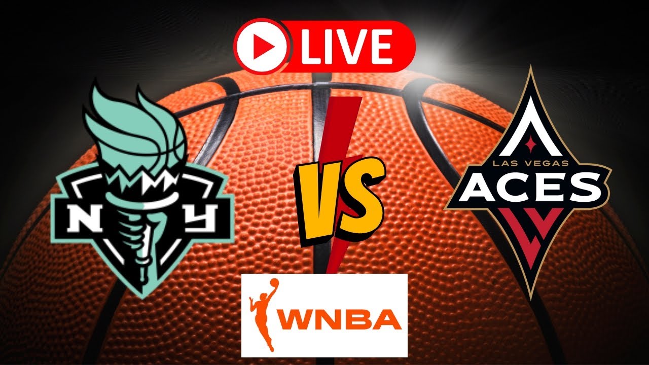 New York Liberty VS Las Vegas Aces Live WNBA 2023 Play By Play ...