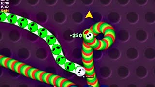 worms zone io//kill biggest snake//worms zone io game//slither snake//worms zone//snake game