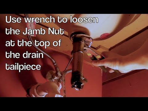 How to Replace a Bathroom Drain and Sink Trap How to Replace a Bathroom Drain and Sink Trap