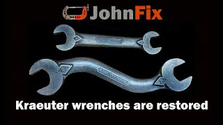 Beautiful Kraeuter wrenches are restored