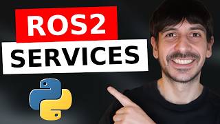 ROS2 services with Python | ROS2 tutorial for beginners