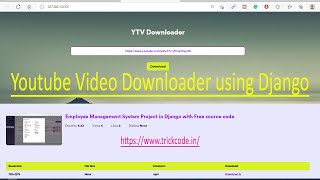 Python Youtube Video Downloader Project | Python Projects