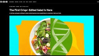 First CRISPR-Edited Salad is Here