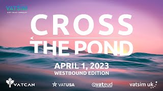 Cross the Pond Westbound 2023 | Boston Center (CAM39) | VATSIM Timelapse