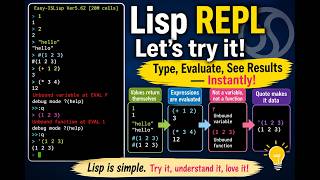 Lisp REPL in 1 Minute — Try It Yourself!