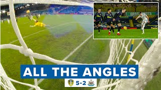Jack Harrison 30-YARD WONDERSTRIKE! All The Angles | Leeds United 5-2 Newcastle United