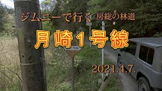 房総の林道　月崎1号線