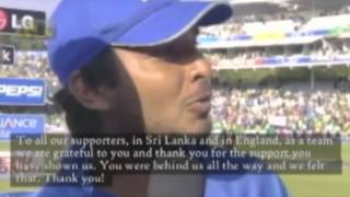 Sangakkara Speaking Sinhalese World Cup 2015