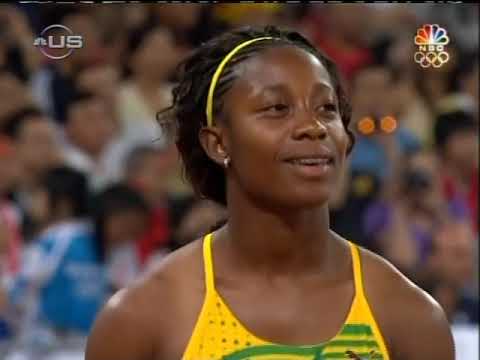 2008 Olympics Women's 100m Final - YouTube