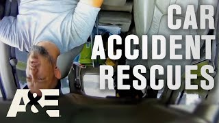 Car Accident Rescues - Top 8 Moments | Road Wars | A\u0026E