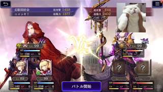 FFBE幻影戦争　ギルドバトル　2020/05/26　1戦目