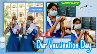 Our Vaccination Day || COVID-19 Vaccine || SAIMA \u0026 SAMIA's Vlogs