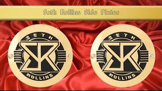 Seth Rollin Side Plates for the WWE World Heavyweight Championship Belt