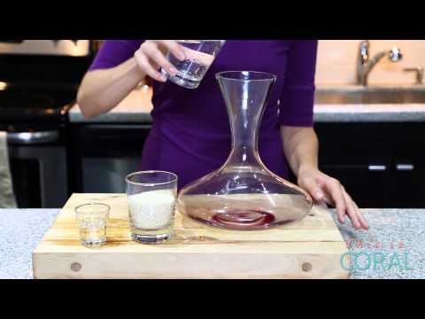 The Domestic Geek: How to Clean A Decanter The Domestic Geek: How to Clean A Decanter