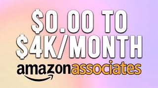 100% passive affiliate marketing (real time Amazon case study)