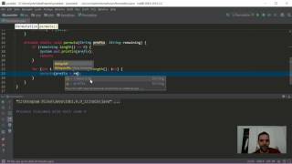 Permutation - Live Coding Example - Java Interview