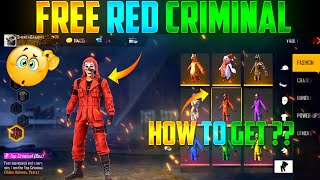How To Get Red Criminal Bundle In Free Fire - No Glitch Permanent - With Z Archiver - 2021