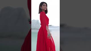 mesmerising look in red 🥀 #jeniffer winget #viralvideo #ytshort #youtubeshort #viralsong #gulimata