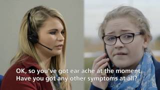With Subtitles - Alternatives that can be used instead of the Emergency Department (A&E)
