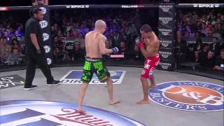 Bellator MMA Highlights: Frodo Khasbulaev Finishes Marlon Sandro