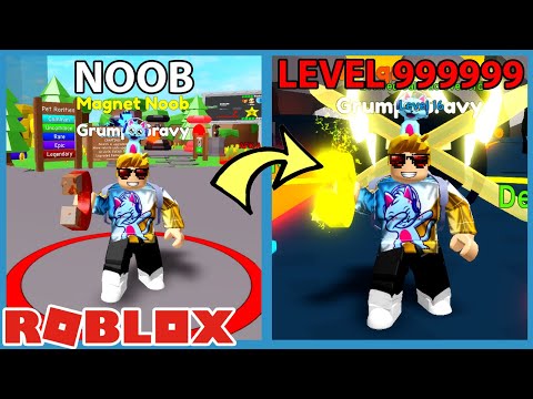I Became A Level 999,999 Magnet Master In Roblox