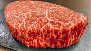 【世界一の飯テロ】極上の霜降黒毛和牛ステーキを世界一旨い焼き方で食べたら衝撃の旨さで言葉失った…。The best Japanese Wagyu beef steak in the world