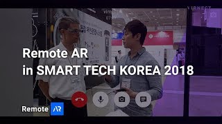 [VIRNECT] Remote AR in Smart tech Korea 2018