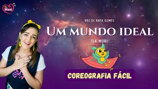 UM MUNDO IDEAL | COREOGRAFIA FÁCIL | Aladdin | Voz de Rafa Gomes