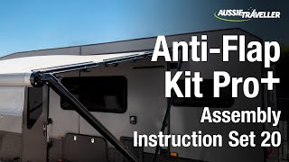 Anti Flap Kit Pro+ Assembly Instruction Set 20 | Aussie Traveller Anti-Flap Kit