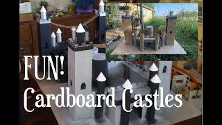 Cardboard Castles / Fun DIY!