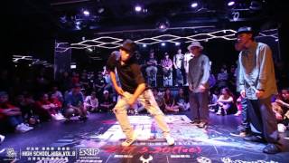 Popping Semifinal 1 明倫高中【Represent】vs 景文高中【景文四小龍】｜20170530 High School High Vol.8