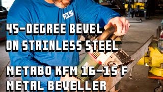 Metabo Beveller KFM 16-15 F なら何でもないベベルスチール