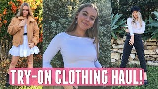 TRY-ON CLOTHING HAUL | the cutest pieces! | Showpo