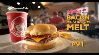 Wendy's Bacon Mushroom Melt TVC 30s