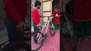 New cycle aa chuki hai , lambe safar ke liye | surpise trip| Ghumakkadbaba #shorts #travel