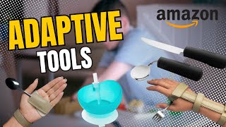 3 Adaptive Tools On AMAZON | #brokenarm #utensils