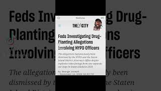 Feds investigating NYPD Cops because ths NYPD are scum. #nypd #newyork #shorts #acabdevil #fba