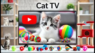 CAT GAMES  Mouse Madness & Insect Fun 🐛 Best Games for Cats! 🐾 Vol 56