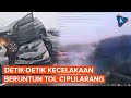 Detik-detik Kecelakaan Beruntun di Tol Cipularang Km 92, Truk Hilang Kendali