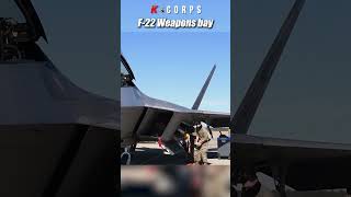 F-22 랩터 전투기의 사이드 와인더 미사일 장착 [ F-22 Fighter's AIM-9 Sidewinder missile load out ] #kcorps #k군단