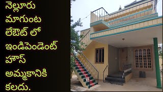 Independent house for resale at Magunta layout in Nellore|HR Properties in Nellore.