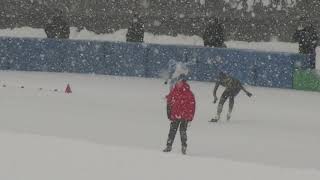 2019年2月17日 全日本ノービス 小学6年女子 500m 決勝 1組 in