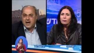 עימות בין מירי רגב ואחמד טיבי בעקבות רצח הנער הפלסטיני