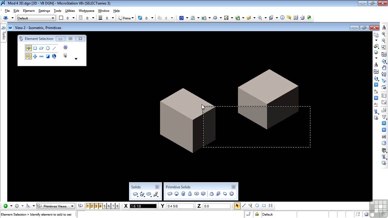 Bentley Microstation V8i 3d Tutorial Slab Solid Youtube